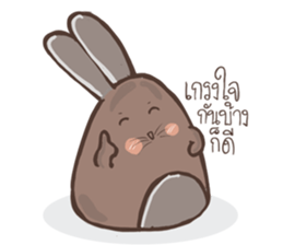 Rabbit Spinning Puan sticker #14618226