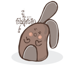 Rabbit Spinning Puan sticker #14618227