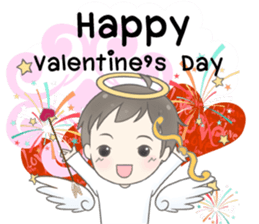 Angelito : Happy Valentine's Day 2017 sticker #14618258