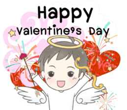 Angelito : Happy Valentine's Day 2017 sticker #14618258