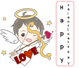 Angelito : Happy Valentine's Day 2017 sticker #14618260