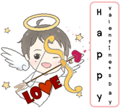 Angelito : Happy Valentine's Day 2017 sticker #14618260