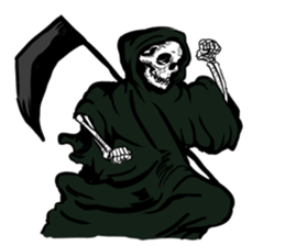 grimreaper sticker #14618379