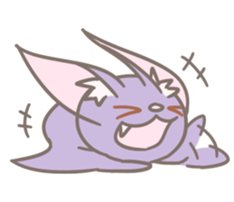 Hello!I'm bat!(image) sticker #14618624