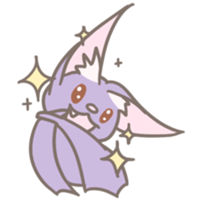 Hello!I'm bat!(image) sticker #14618625