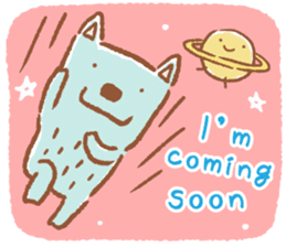 Majory : The Space traveler! sticker #14619114