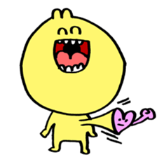 yellow cats!! sticker #14619310