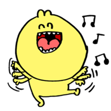 yellow cats!! sticker #14619324