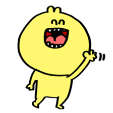 yellow cats!! sticker #14619330