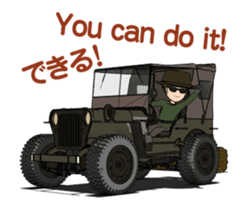 Offroad 4 wheels sticker #14619420