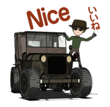 Offroad 4 wheels sticker #14619422