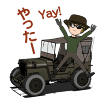 Offroad 4 wheels sticker #14619423