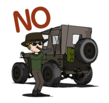 Offroad 4 wheels sticker #14619426