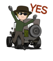 Offroad 4 wheels sticker #14619427