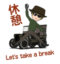 Offroad 4 wheels sticker #14619429