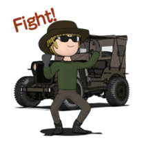 Offroad 4 wheels sticker #14619431