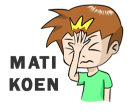 Arek Suroboyo sticker #14619526