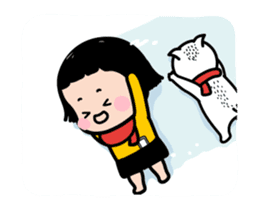 Mobile Girl, MiM - v4 sticker #14619604