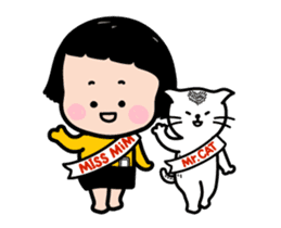 Mobile Girl, MiM - v4 sticker #14619609