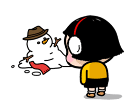 Mobile Girl, MiM - v4 sticker #14619614