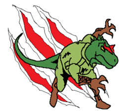 Dinosoldiers America sticker #14620729