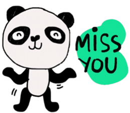 Panda lover in January (Office mode) sticker #14620783