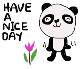 Panda lover in January (Office mode) sticker #14620784