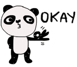 Panda lover in January (Office mode) sticker #14620788