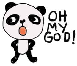 Panda lover in January (Office mode) sticker #14620790