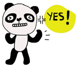 Panda lover in January (Office mode) sticker #14620792