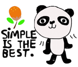 Panda lover in January (Office mode) sticker #14620794