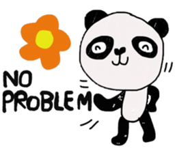 Panda lover in January (Office mode) sticker #14620804
