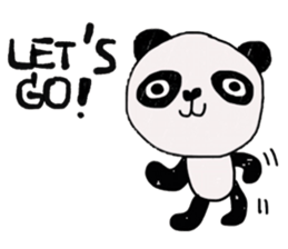 Panda lover in January (Office mode) sticker #14620806