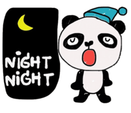 Panda lover in January (Office mode) sticker #14620807