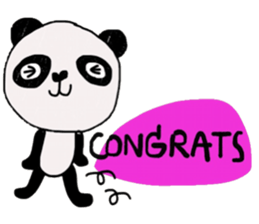 Panda lover in January (Office mode) sticker #14620812