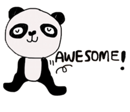 Panda lover in January (Office mode) sticker #14620813