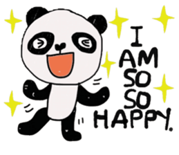 Panda lover in January (Office mode) sticker #14620818