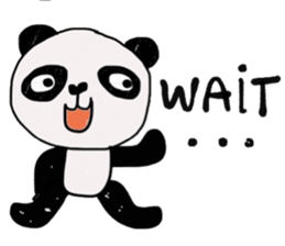 Panda lover in January (Office mode) sticker #14620821