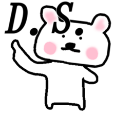 Music Symbol Bear sticker #14621522