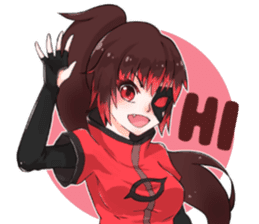 Yumi Yuki Version 2 sticker #14621606