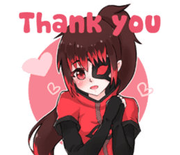 Yumi Yuki Version 2 sticker #14621607