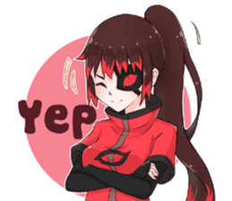 Yumi Yuki Version 2 sticker #14621609