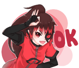 Yumi Yuki Version 2 sticker #14621610