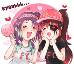 Yumi Yuki Version 2 sticker #14621613