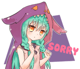 Yumi Yuki Version 2 sticker #14621625