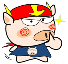 Cute pig everyday 5th sticker #14621838