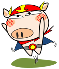 Cute pig everyday 5th sticker #14621839