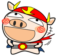 Cute pig everyday 5th sticker #14621843