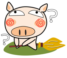 Cute pig everyday 5th sticker #14621848