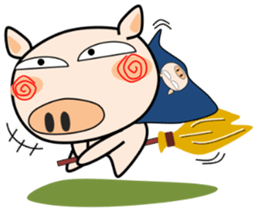 Cute pig everyday 5th sticker #14621850